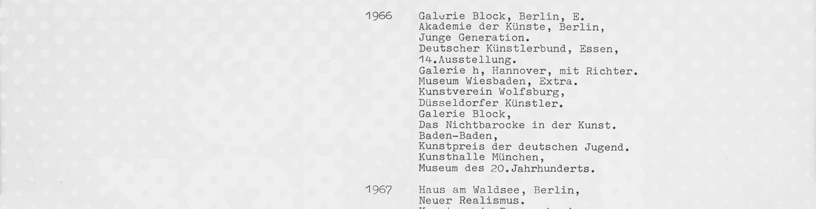 Polke. Neue Bilder (retro)